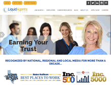 Tablet Screenshot of liquidagents.com